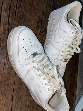 Nike All-White Low-Top Sneakers